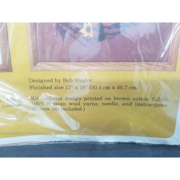 The Creative Circle Crewel Kit Wooden Decoy Mallard Duck by Bob Shafor 0330 - Picture 3 of 5